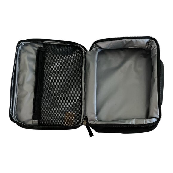 Carhartt Insulated Lunch Bag Cooler – Black Canvas with Logo, 10.5 x 8 x 3.5 - Picture 6 of 6